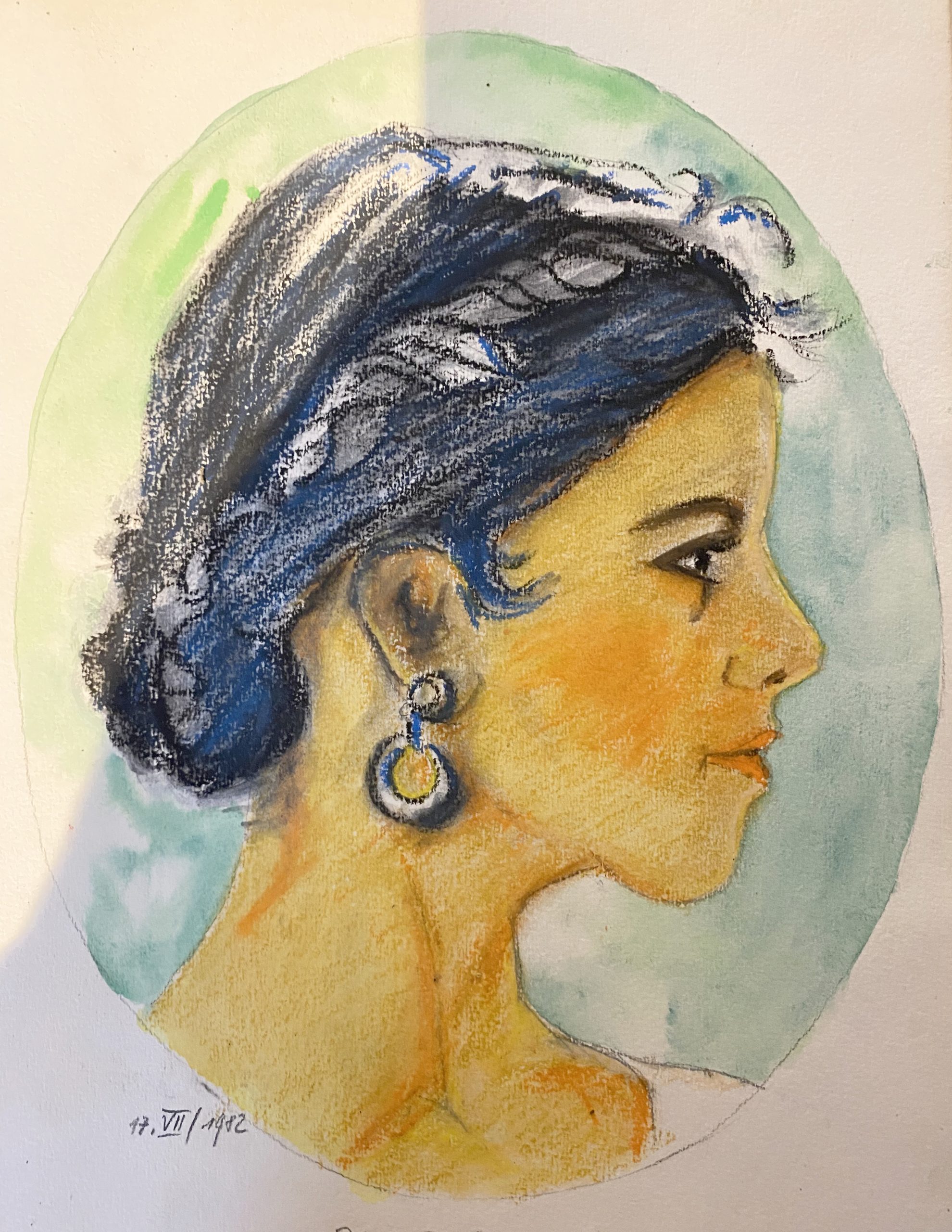 Gallery por frau3 kohle pastel oval