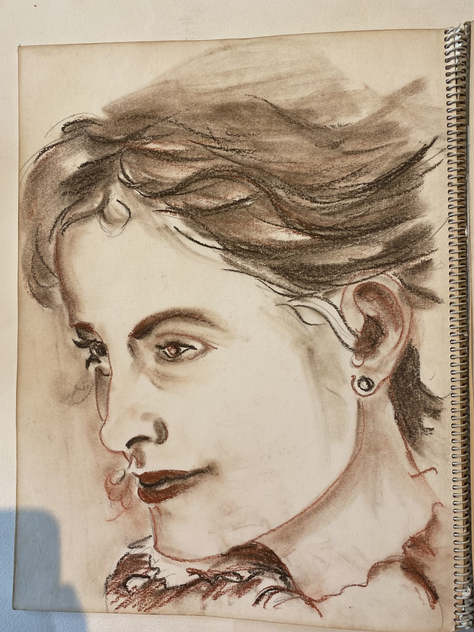 Gallery frau in pastel